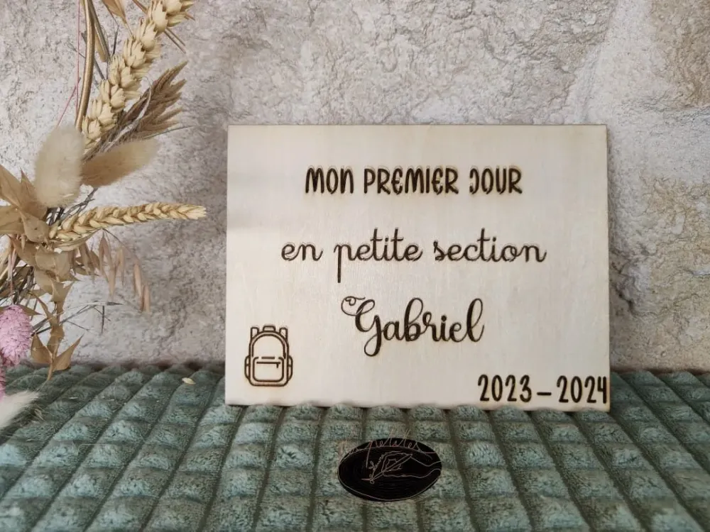 Plaque prénom personnalisée près de Tarbes